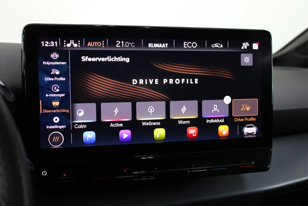 CUPRA Born Copper Edition One 62 kWh SOH 91,64% / Massage stoelen / 20'' LMV / Pano. / HUD. /