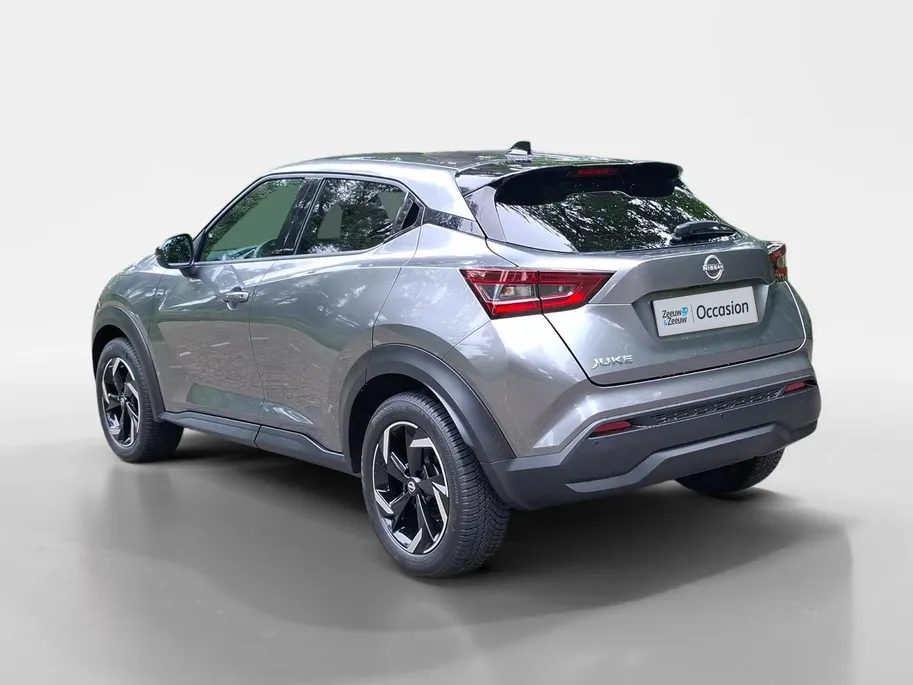 Nissan Juke 1.0 DIG-T N-Connecta | Licht metalen velgen| Metallic lak| Parkeersensoren voor en achter| Navi icm Apple/Android auto | 1ste eigenaar | Lage kilometerstand