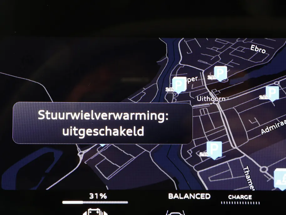 Audi A6 e-tron S edition 83 kWh 286 PK · Trekhaak elek. wegklapbaar · Zwarte lederen sportstoelen · Optiekpakket zwart