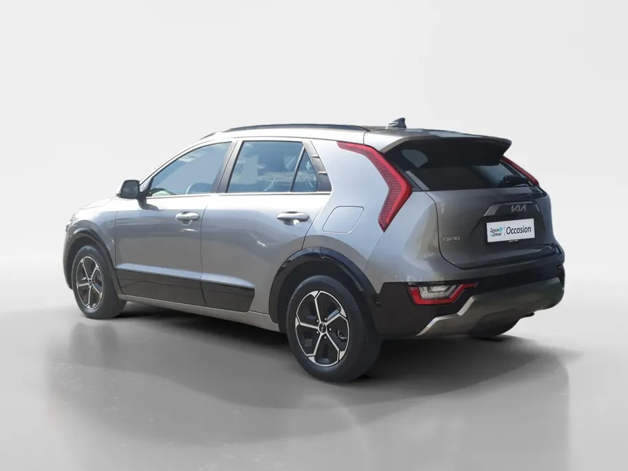 Kia Niro 1.6 GDi Hybrid DynamicLine Edition | Dodehoek detectie | Elektrisch bedienbare best. stoel | Navigatie | Adaptieve cruise control | Apple Carplay / Android Auto | Verbruik 1 op 20!