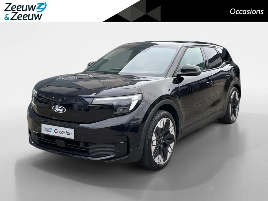 Ford Explorer Premium Extended Range RWD 77 kWh | Full Option | Black uitvoering | Trekhaak | Dealer onderhouden | AGR stoelen 12-wegs verstelbaar 21 inch wielen | Panoramadak | 1e eigenaar |