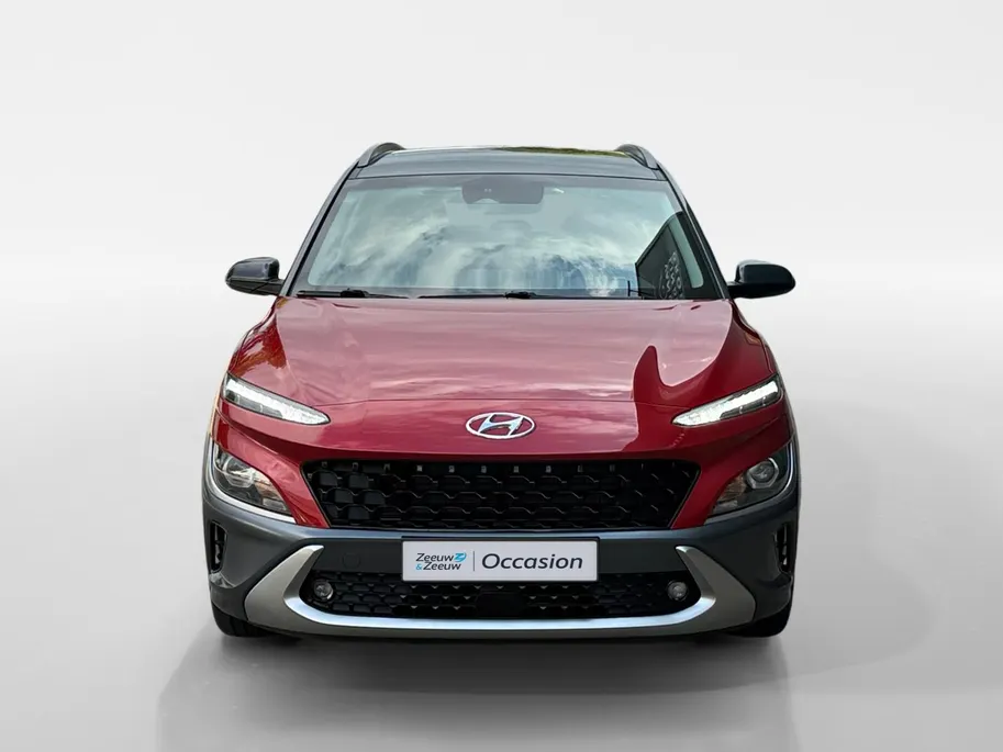 Hyundai Kona 1.6 GDI HEV Fashion | Trekhaak | Adaptive Cruise | Lane Assist | Camera | Climate Control | Navi | Apple Carplay | Android Auto | 1 Jaar Bovag Garantie |