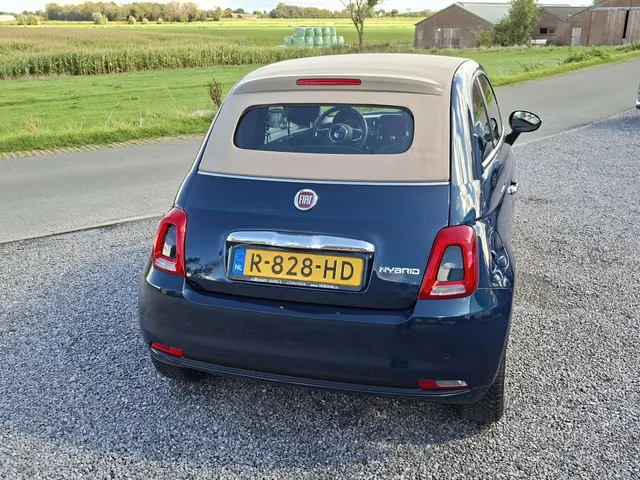 Fiat 500C 1.0 Hybrid Club AIRCO | LMV | rijklaarprijs!!