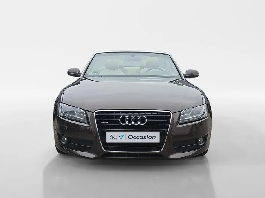 Audi A5 Cabriolet 3.2 FSI quattro Pro Line S | Elektr. lederen stoelen | Navigatie | Parkeersensoren | Stoelventilatie | Elektr. bedienbare ramen | 12 maanden garantie