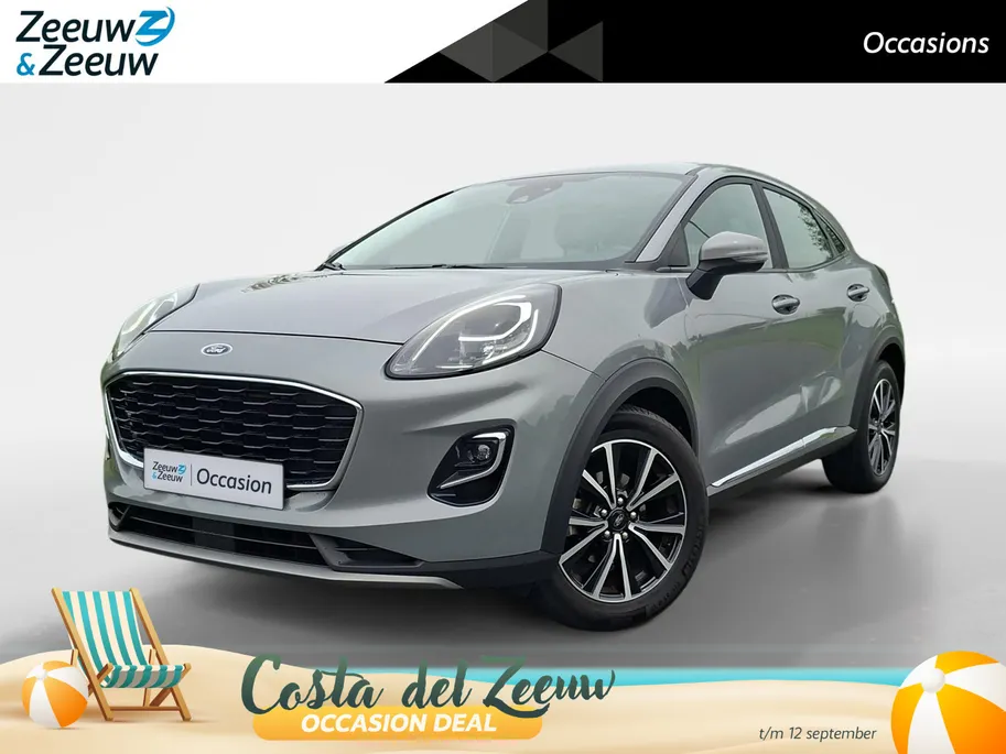 Ford Puma 1.0 EcoBoost Hybrid Titanium | 1e Eigenaar | NL-Auto | Winterpack | 17' Lichtmetaal | Climate Control | Navigatie | Parkeersensoren | Apple Carplay&Andoid auto |