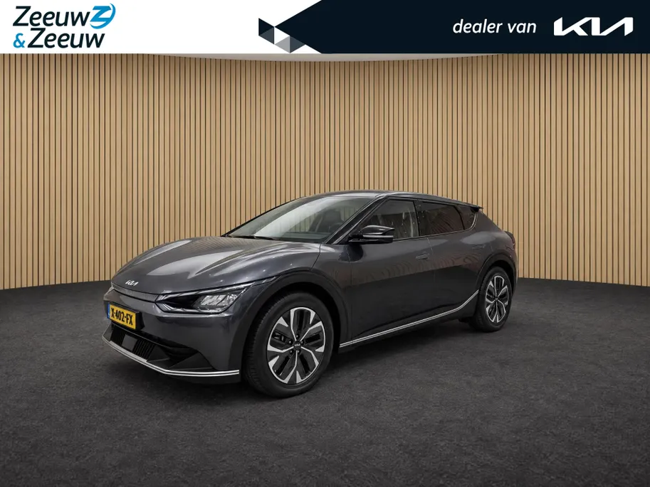 Kia EV6 Light Edition 58 kWh Dealer onderhouden | Stoel + stuurverwarming | Climate control | ACC | 800V laden | Ontzettend ruim |