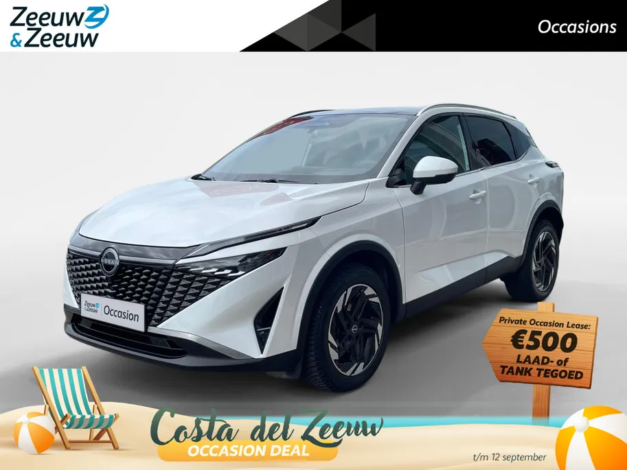 Nissan QASHQAI 1.3 MHEV Xtronic N-Connecta 158PK AUTOMAAT | Google built-in | Apple Carplay & Android Auto | Adaptive Cruise Control | Climate Control | 360 camera | Parkeersensoren voor en achter |