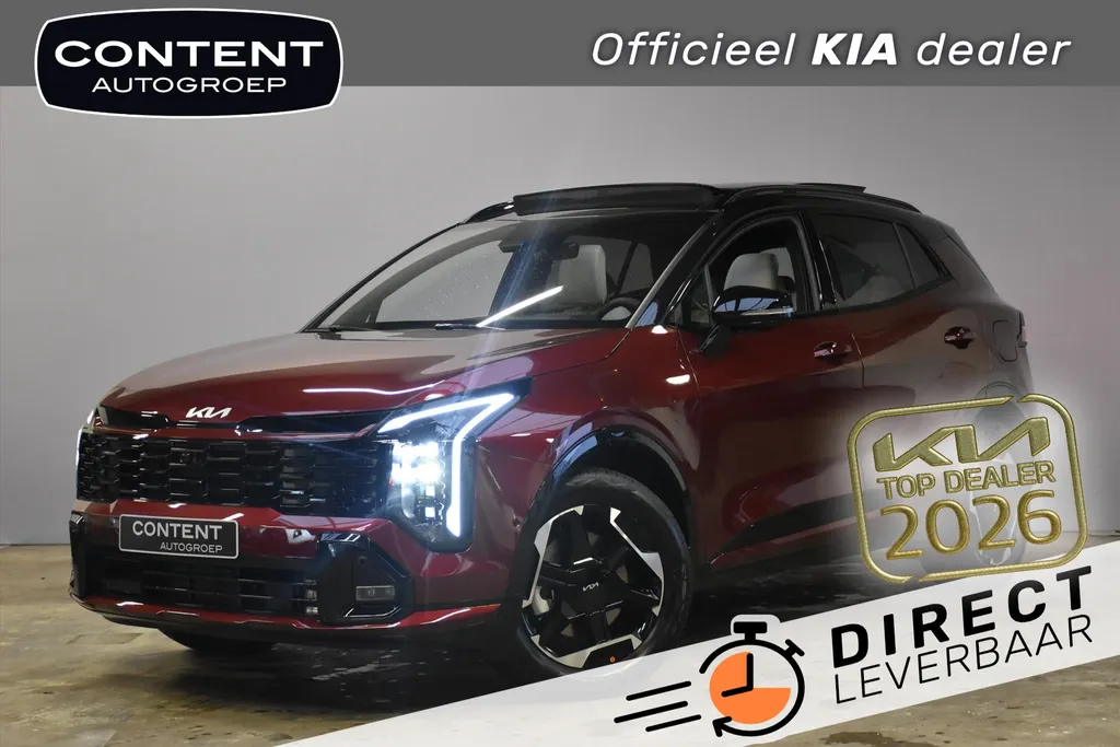 Kia Sportage 1.6 T-GDi 239pk Hybrid AT6 GT-PlusLine DIRECT LEVERBAAR
