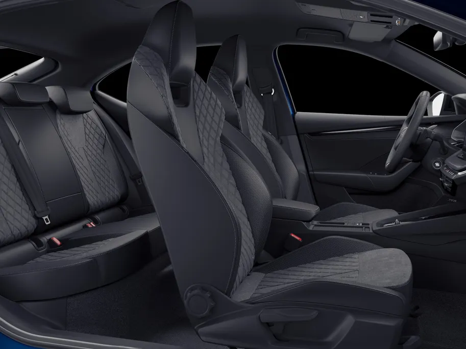 Škoda Octavia Sportline Business 1.5 TSI m-HEV 110 kW / 150 PK H | Trekhaak | 19' Draconis | Storm Blue Individual | Navi Pakket | 1000,- inruilpremie