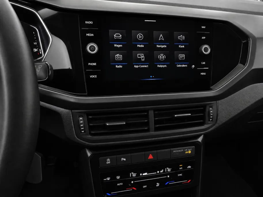 Volkswagen T-Cross 1.0 TSI 110pk R-Line · Apple/Android Car Play · P-Sensoren · Navigatie · Virtual Cockpit · 18'' Inch ·