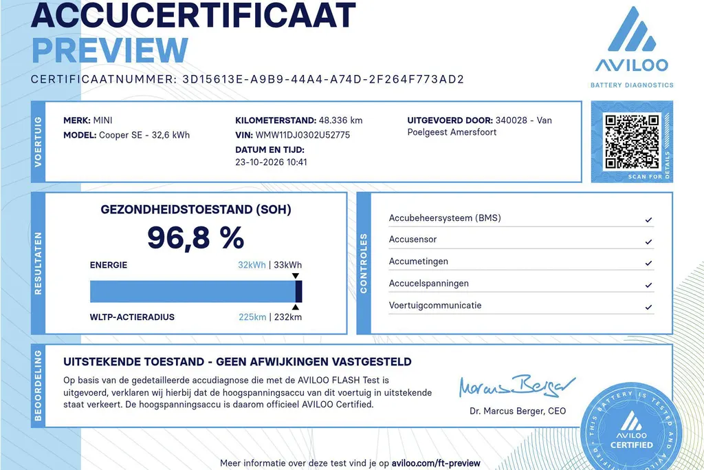 MINI Cooper 3-deurs Electric Classic 33 kWh