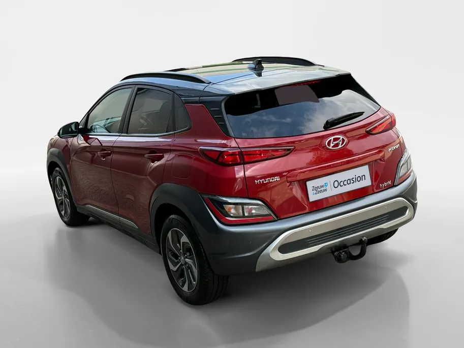 Hyundai Kona 1.6 GDI HEV Fashion | Trekhaak | Adaptive Cruise | Lane Assist | Camera | Climate Control | Navi | Apple Carplay | Android Auto | 1 Jaar Bovag Garantie |