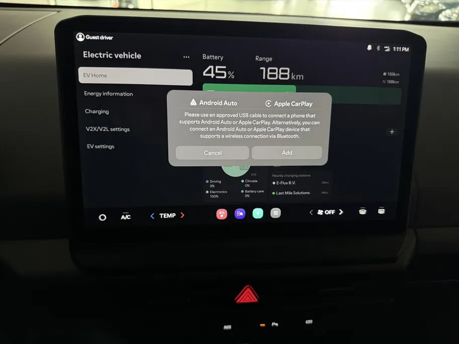 Kia PV5 Passenger 7 zits Elite MY27 71.2kWh