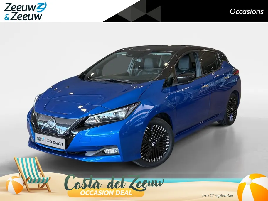 Nissan Leaf Tekna 40 kWh *Navigatie *360Camera *Climate Controle *Pro-pilot *Stoel & Stuur verwarming*Bose audio * Parkeersensoren voor en achter*