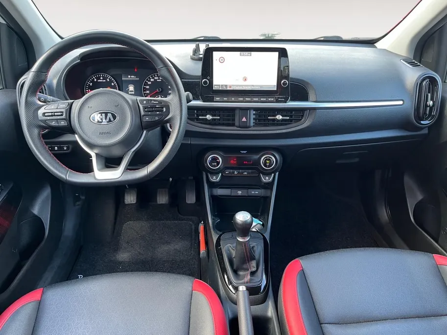 Kia Picanto 1.0 DPi GT-Line | Keyless entry | Lederen bekleding | Navigatie