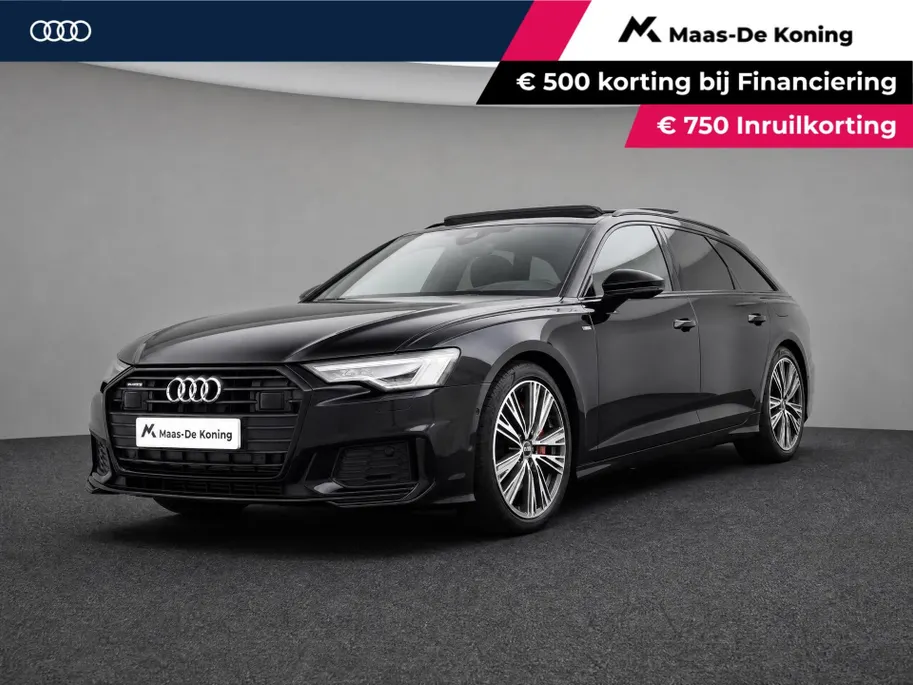 Audi A6 Avant 55 TFSI e quattro 367pk S Competition · Panoramadak · Camera · Leder · Apple/Android Car Play · Adaptive Cruise Control · Stuurwiel verwarmd · EXTRA INRUILKORTING ·