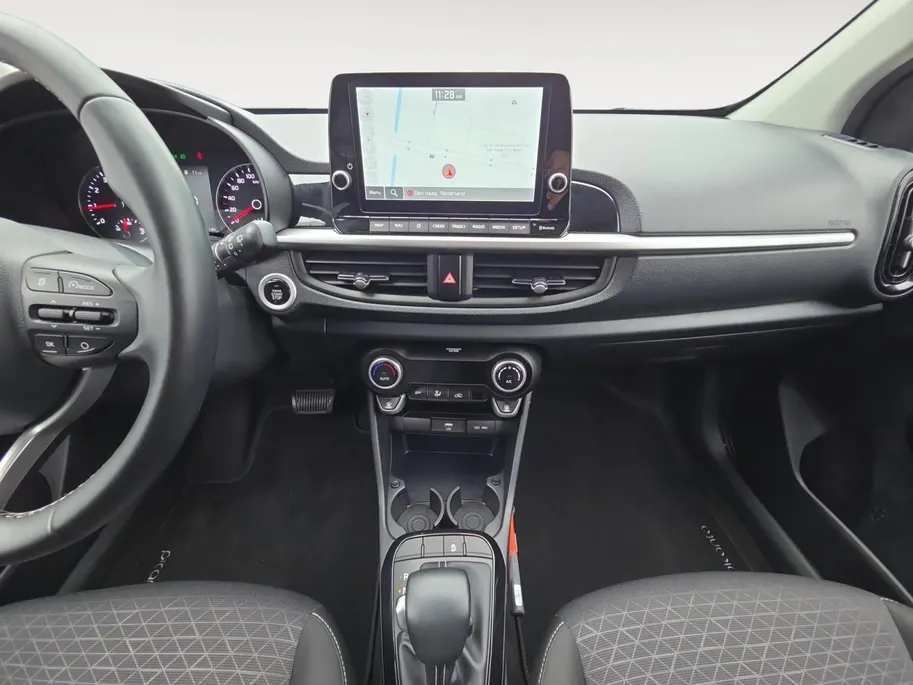 Kia Picanto 1.0 DPi DynamicPlusLine Automaat | Dealer onderhouden | 1e Eigenaar | Lage KM Stand | Cruise Control | Camera | Carplay & Android | Navi | LM Velgen 15' | Fabrieksgarantie | NAP