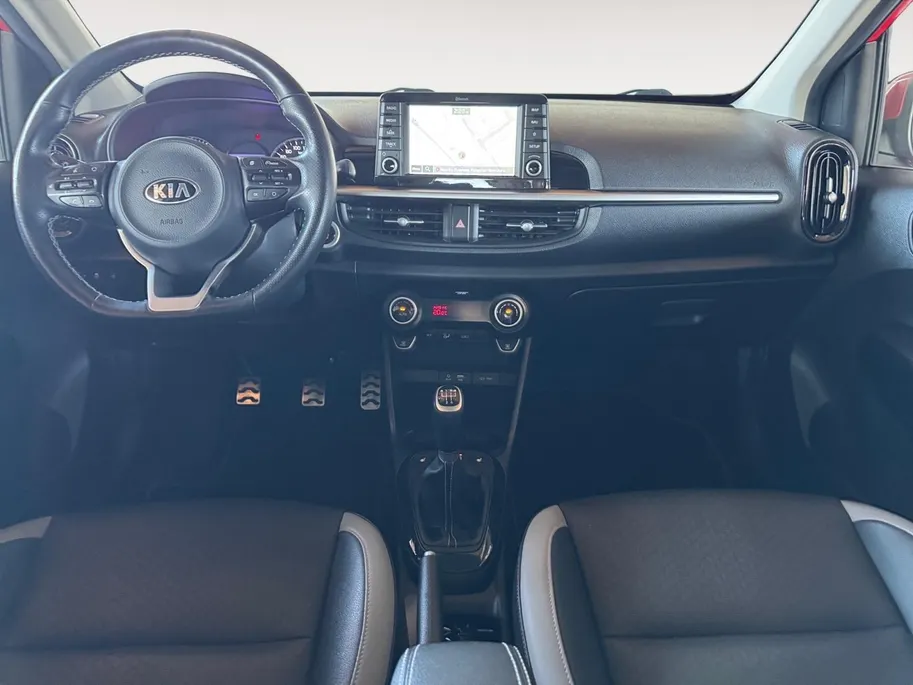 Kia Picanto 1.0 T-GDI X-Line 100PK Turbo | Navi | Clima | Camera | Stoel-/Stuurverwarming | Leder | LM Velgen | Parkeersensoren | Apple Carplay & Android Auto
