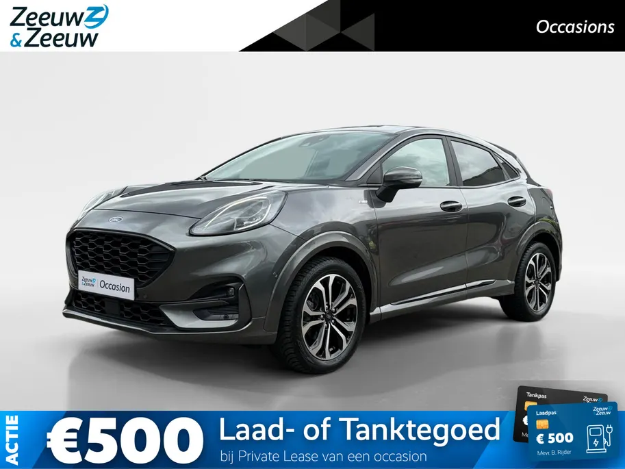 Ford Puma 1.0 EcoBoost Hybrid ST-Line | Automaat | Adapt. Cruise control | BLIS | Winter pack | Parkeersensor voor en achter | Achteruitrijcamera | Navigatie | Apple carplay & Android auto | Bovag garantie |