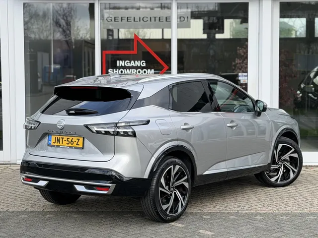 Nissan QASHQAI 1.3 Mild-Hybrid 158pk Xtronic Tekna Plus | Leder | Panoramadak | 360-Camera | App Connect | Head-Up | Keyless