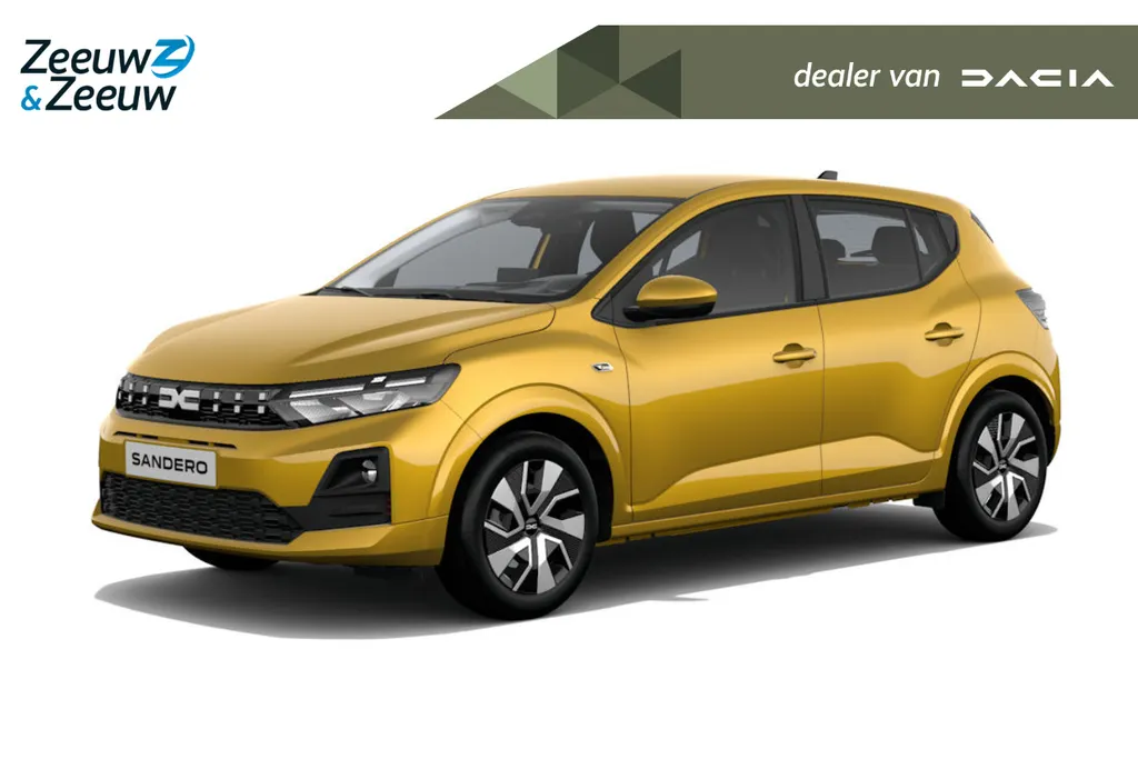 Dacia Sandero 1.8L Full Hybrid 155pk Expression | NU te bestellen bij Zeeuw & Zeeuw | De zuinige, krachtige Full Hybrid technologie van Dacia | Te financieren tegen 2,9% rente |