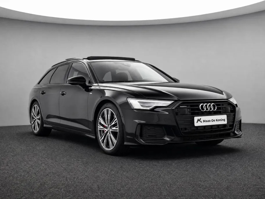 Audi A6 Avant 55 TFSI e quattro 367pk S Competition · Panoramadak · Camera · Leder · Apple/Android Car Play · Adaptive Cruise Control · Stuurwiel verwarmd · EXTRA INRUILKORTING ·