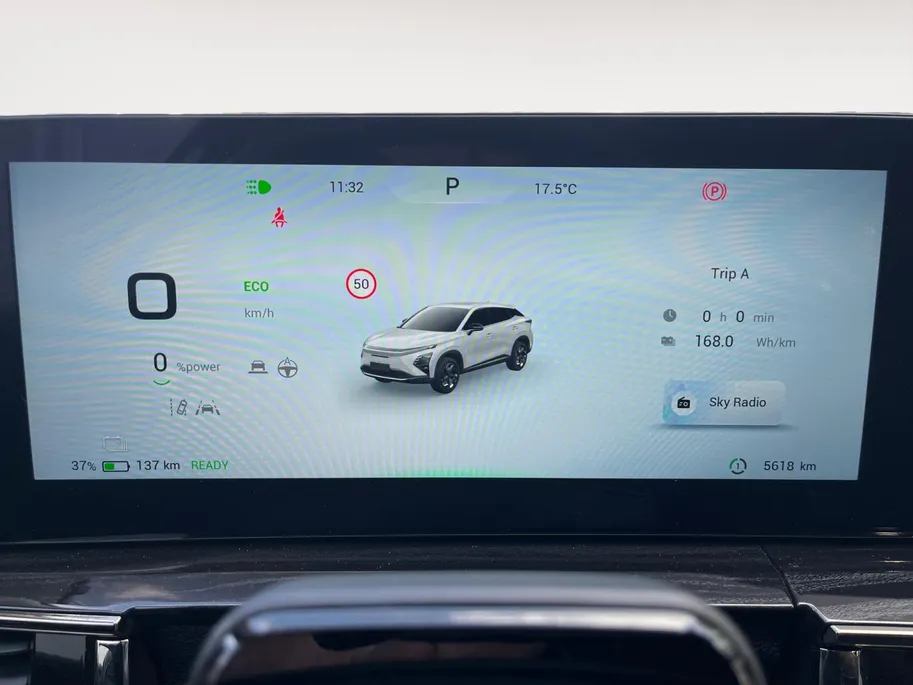 Omoda 5 EV Premium 61 kWh | DEMO | 360 camera | Leder | Stoelverwarming en stoelverkoeling | Carplay |