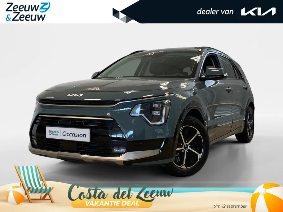 Kia Niro 1.6 GDi Hybrid DynamicPlusLine | Demo | Direct Beschikbaar! | Leder | Schuif/Kantel dak | Navi | Camera | Stoel + Stuurverwarming | Elektr. Achterklep | Head-Up Display |