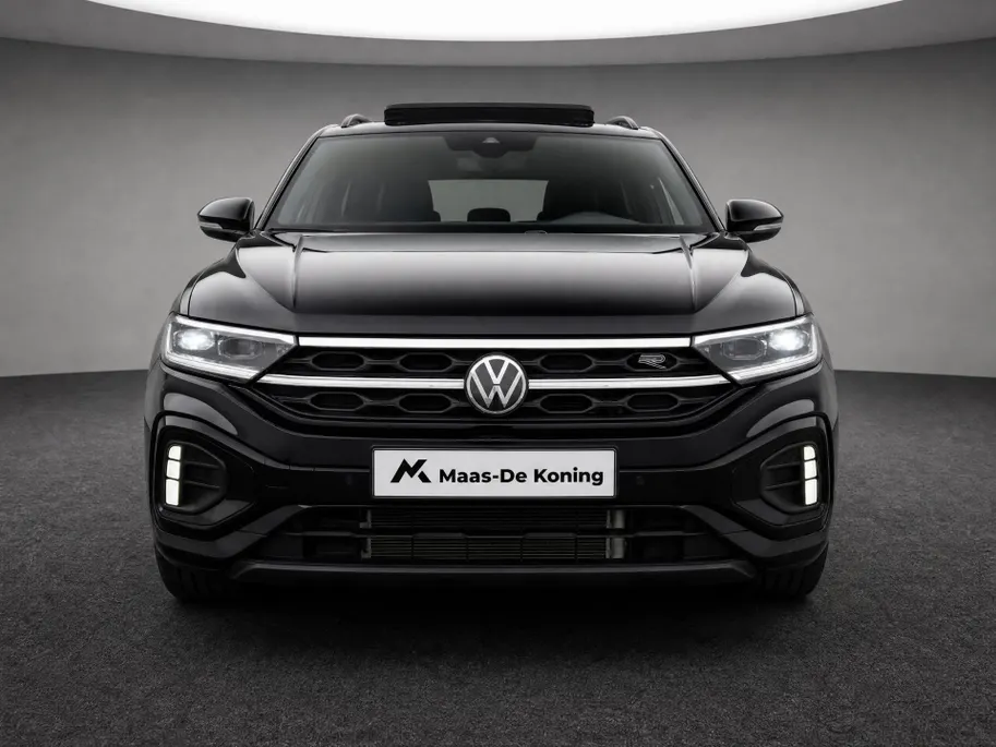 Volkswagen T-Roc 1.5TSI/150PK R-Line Black Style DSG · Panoramadak · Apple/Android Car Play· Camera + Parkeersensoren · Stoelverwarming · 19'' Velgen ·  Garantie t/m 07-07-2027
