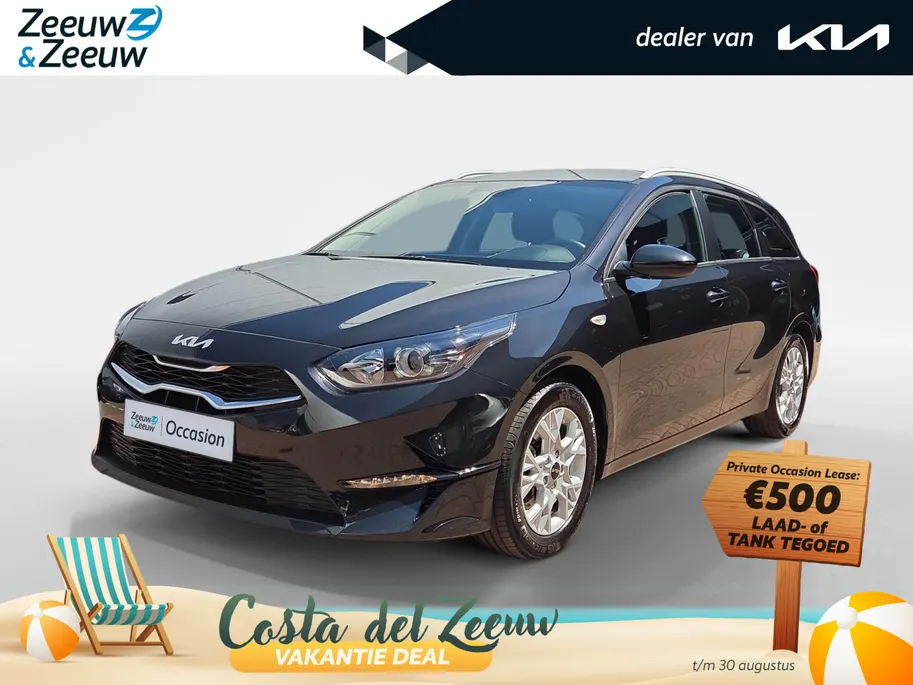 Kia Ceed Sportswagon 1.0 T-GDi ComfortLine | cruise control adaptief en stuurhulp| Carplay | Camera | navigatie | Metallic lak | Fabrieksgarantie t/m 5-8-2032 + 3x 1 jaar* | NAP