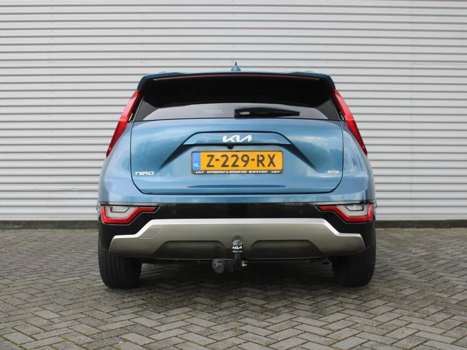Kia Niro 1.6 GDi Hybrid DynamicPlusLine | Trekhaak | Stuur-/stoelverwarming | Schuifdak | Camera | Cruise adapt. | Clima | HUD | LED | 16" LM |