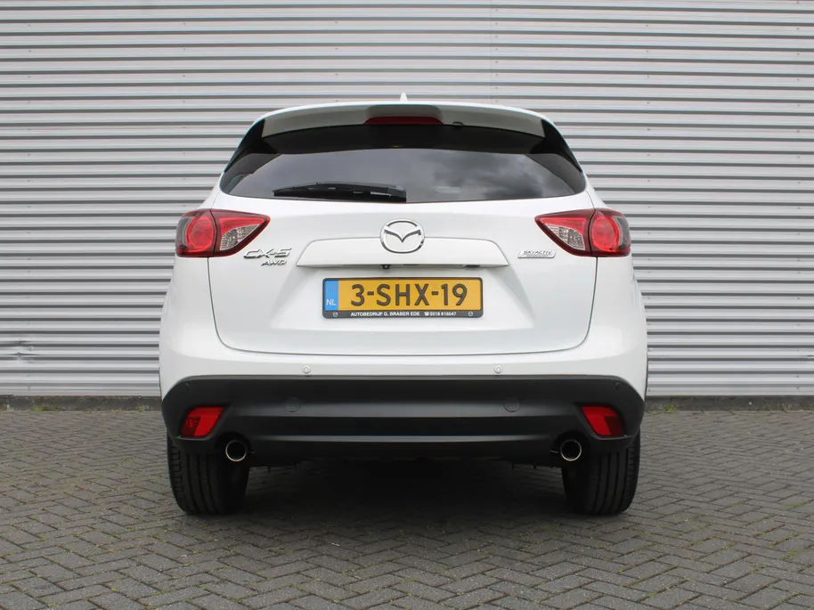 Mazda CX-5 2.0 GT-M 4WD | Stoelverwarming | 19' LM | Clima | Navi | Leer | Cruise | Camera | Xenon | Volledig dealer onderhouden! | Zeer nette auto |