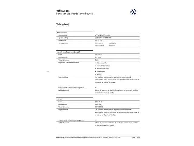 Volkswagen Golf 2.0 TSI GTI TCR Panoramadak | Akrapovic | DCC | 19' Reifnitz | Active Lightning |
