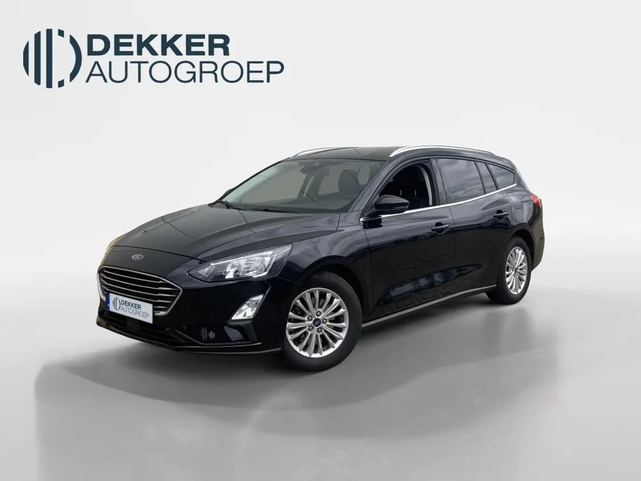 Ford Focus 1.0 EcoBoost Hybrid 125 pk Titanium X Wagon Navigatie - Apple Carplay/ Android Auto - Camera - Draadloos opladen telefoon - Elektrische achterklep