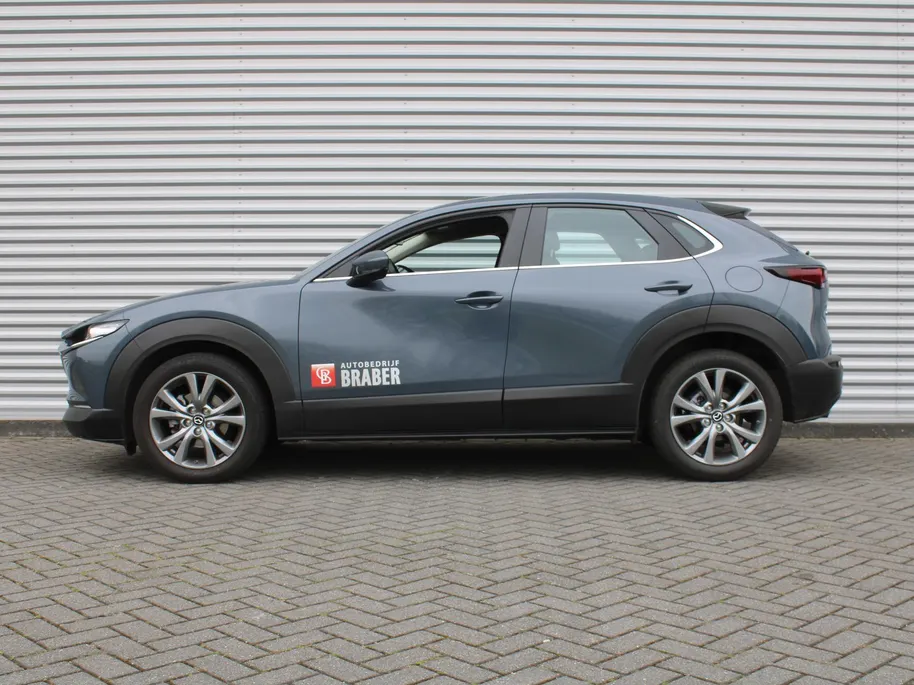 Mazda CX-30 2.0 e-SkyActiv-X M Hybrid Centre-line | Stuur-/stoelverwarming | Camera | HUD | LED | 18' LM | Dodehoek sensor | Cruise adapt. |