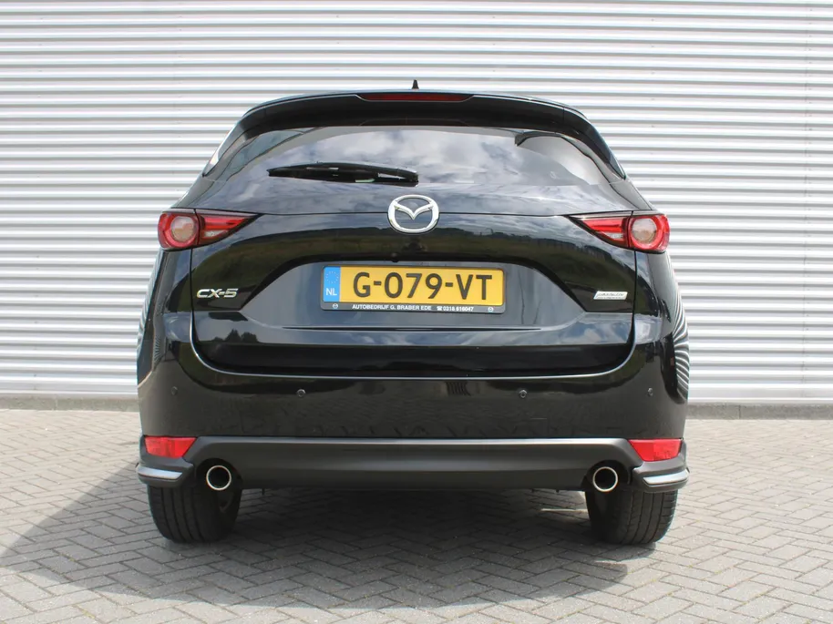 Mazda CX-5 2.0 SkyActiv-G 6AT 165PK Business Luxury | Stuur-/stoelverwarming + ventilatie | Geheugenstoel | 360 Camera | HUD | Leer | 19" LM | Dodehoek detectie | Bose |