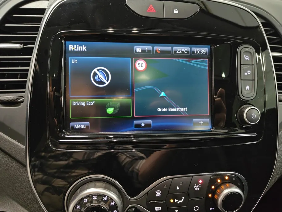 Renault Captur 0.9 TCe Version S | Navigatie | Airco | Cruise Control | Bluetooth | Parkeersensoren | Lichtmetalen Velgen | panoramadak