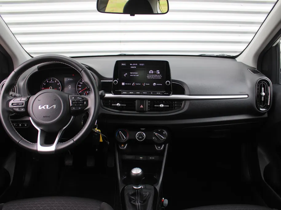 Kia Picanto 1.0 DPi DynamicLine | Camera | Airco | 14' LM | Cruise | Android Auto/Apple Carplay | Dealeronderhouden | 1e eigenaar |