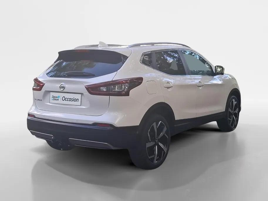 Nissan QASHQAI 1.3 DIG-T Tekna | TREKHAAK | STOELVERWARMING | PANO DAK | CLIMATE | ALL SEASON BANDEN |