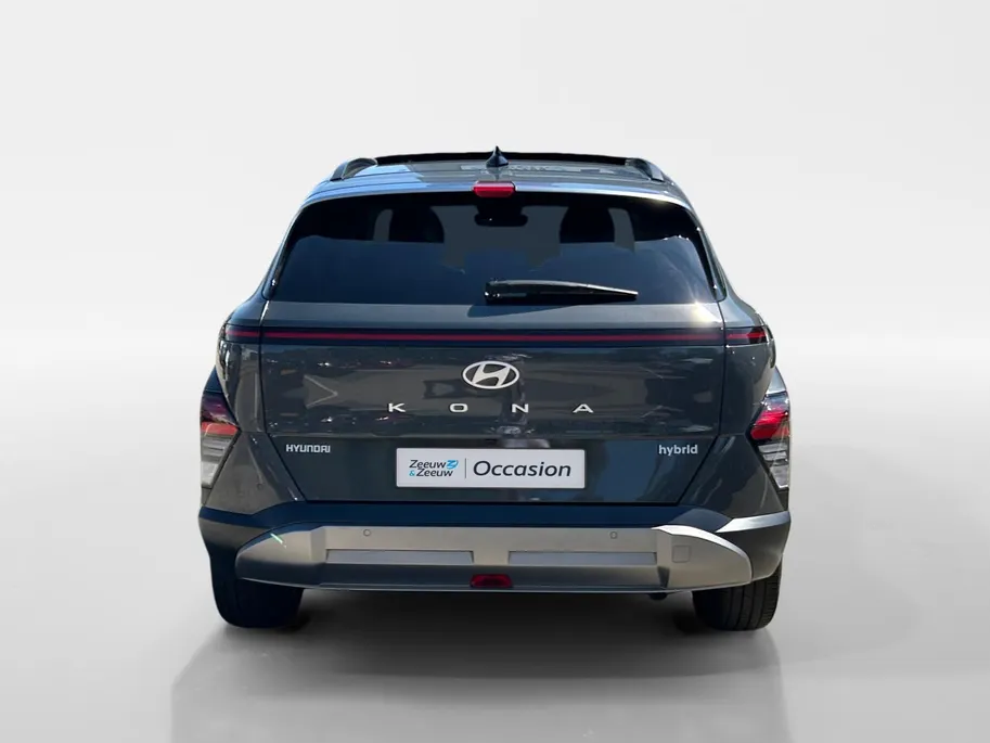Hyundai Kona 1.6 GDI HEV Premium Sky | Stoel- stuurverwarming | Schuif- kanteldak | Leder | Elek. stoelverstelling