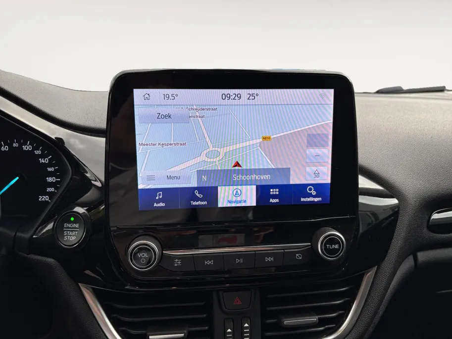 Ford Fiesta 1.0 EcoBoost Hybrid Titanium X Automaat | Adaptieve Cruise Control | Camera | Privacy Glass | Keyless Entry | Parkeersensoren | Navigatie |