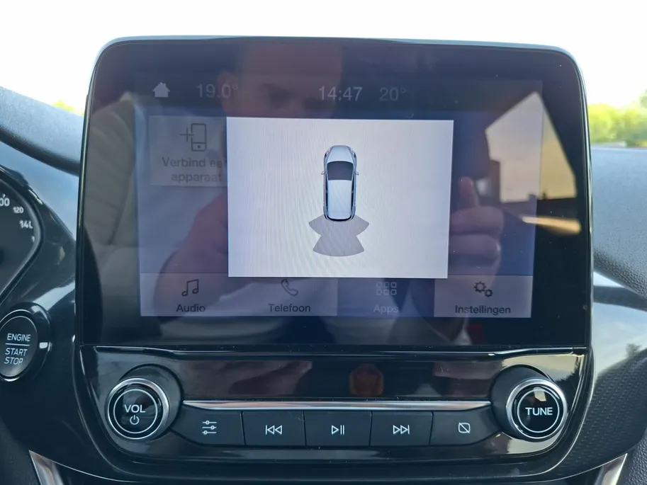 Ford Fiesta 1.0 EcoBoost Hybrid ST-Line 125PK | Winter Pack | Keyless Entry | Privacy Glass | Climate Control | Apple Carplay/ Android Auto | Parkeersensoren