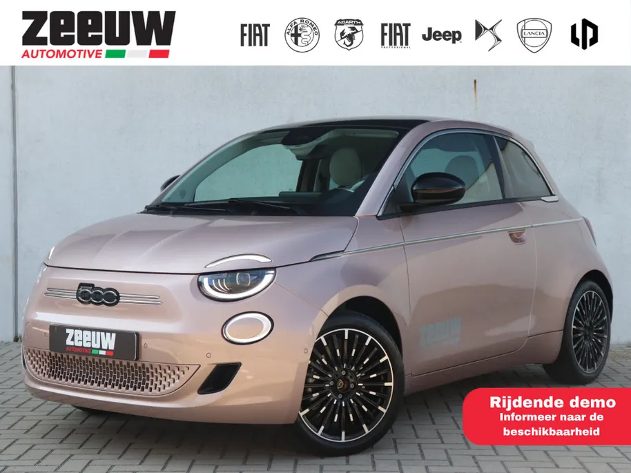 Fiat 500e La Prima 42 kWh | Pano | JBL | Winter | 17'