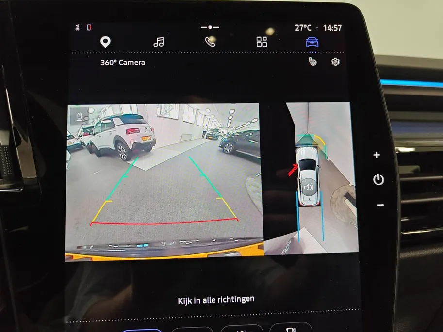 Renault Espace E-Tech full hybrid 200 iconic 7p. AUTOMAAT NAVI AIRCO 360CAMERA LEER EL. STOELEN STOEL+STUUR VERWARMING 4CONTROL ADVANCE DRIVESYSTEM ETC. DIKSTE UITVOERING DEALER ONDERHOUDEN