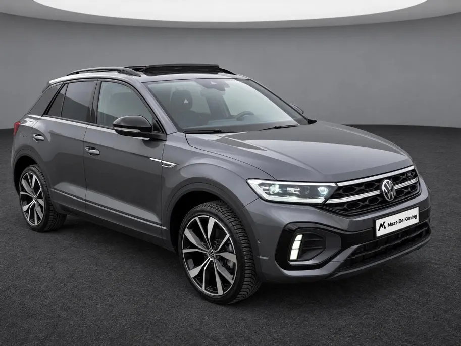 Volkswagen T-Roc 1.5TSI/150PK R-Line Black Style · Panoramadak · Apple/Android Car Play · Navigatie · Camera · Stoelverwarming · Garantie t/m 14-07-2027
