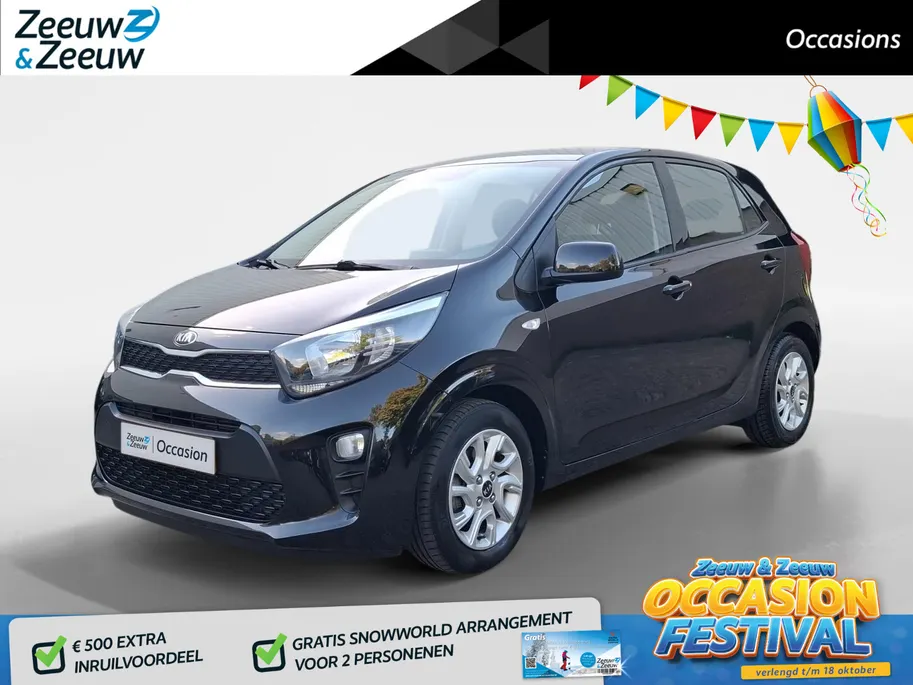 Kia Picanto 1.0 CVVT ComfortPlusLine Navigator | ACHTERUITRIJCAMERA | AIRCO | NAV | TELEFOON | LM VELGEN |