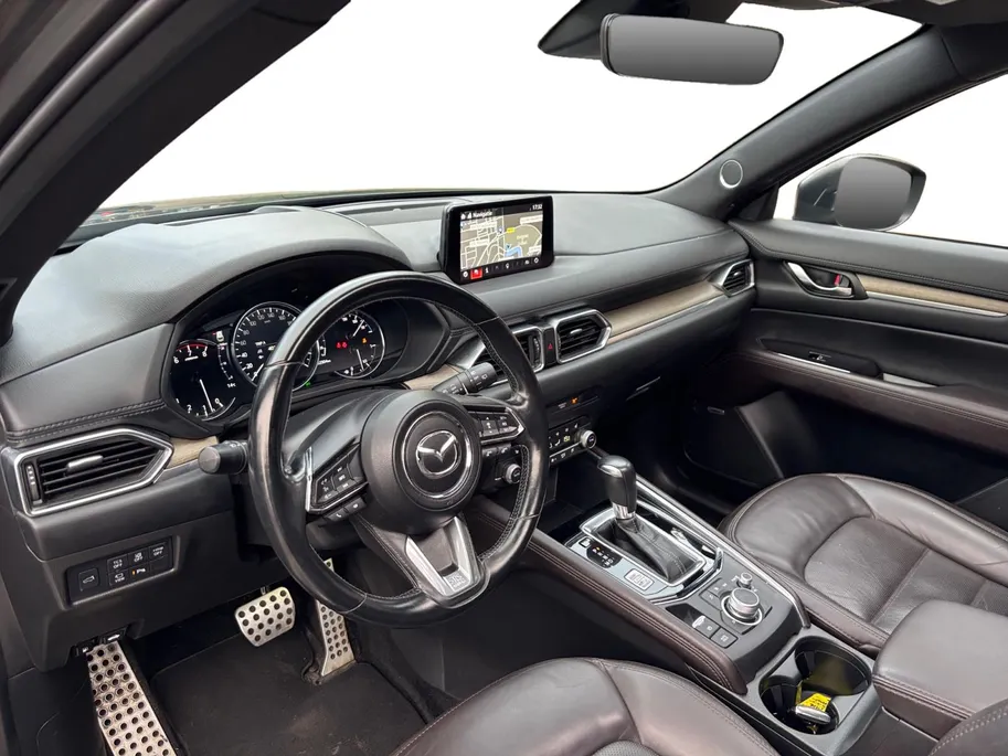 Mazda CX-5 2.0 SkyActiv-G 165 Signature | Schuif/kanteldak | 360 graden camera | Wegklapbare Trekhaak | Adaptieve Cruise Control | Navigatie | BOSE | Leder | 19' Lichtmetalen velgen