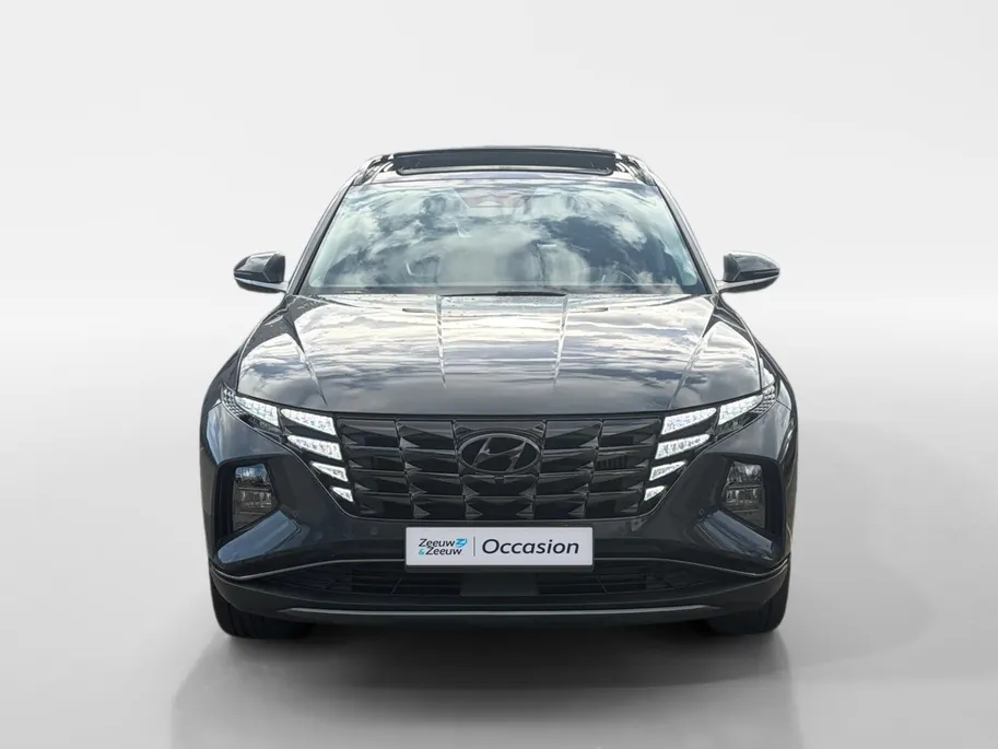 Hyundai Tucson 1.6 T-GDI HEV Premium Sky | Full options! | Elek. stoelverstelling | Schuif- kanteldak | Leder | Stoelverwarming en koeling