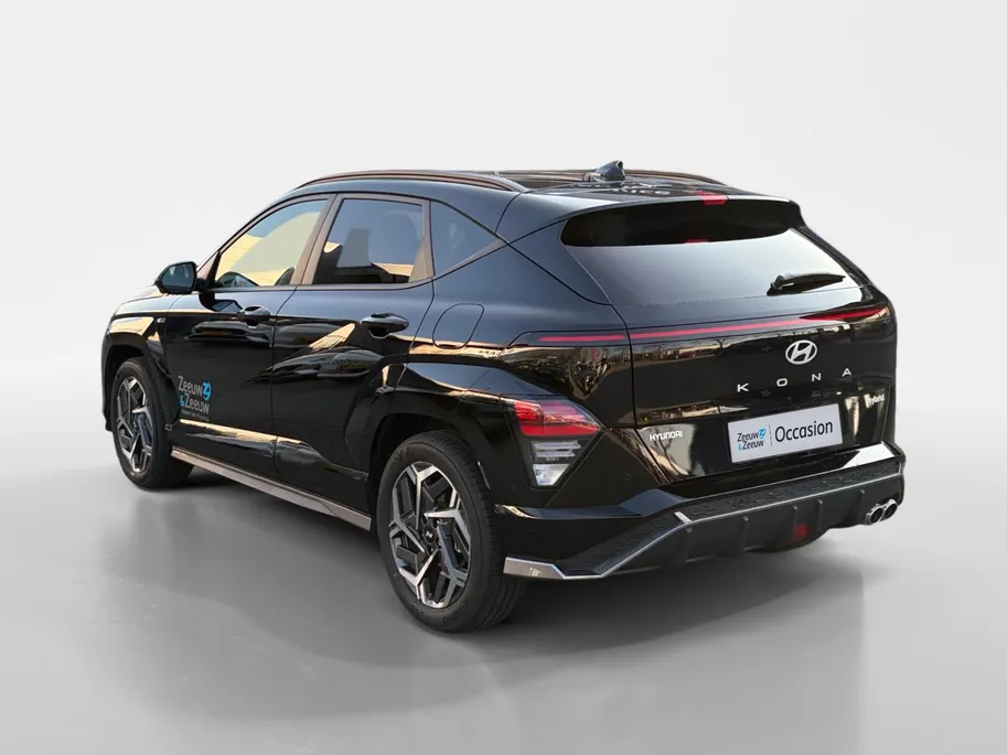 Hyundai Kona 1.6 GDI HEV N Line | Als nieuw !| Suede bekleding | BOSE audio | NU Rijklaarprijs! Incl.garantie, APK, Onderhoudsbeurt etc!