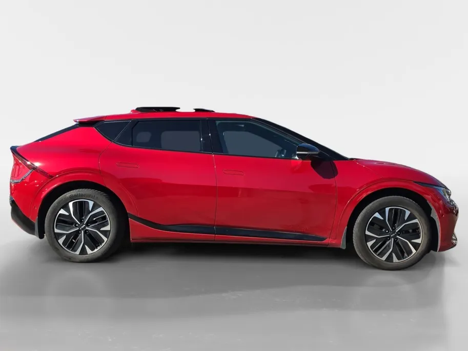 Kia EV6 GT-Line 77.4 kWh | Meridian audio systeem | Elektrische achterklep | Stoelverwarming + ventilatie | Schuif/kantel dak | geheugen functie